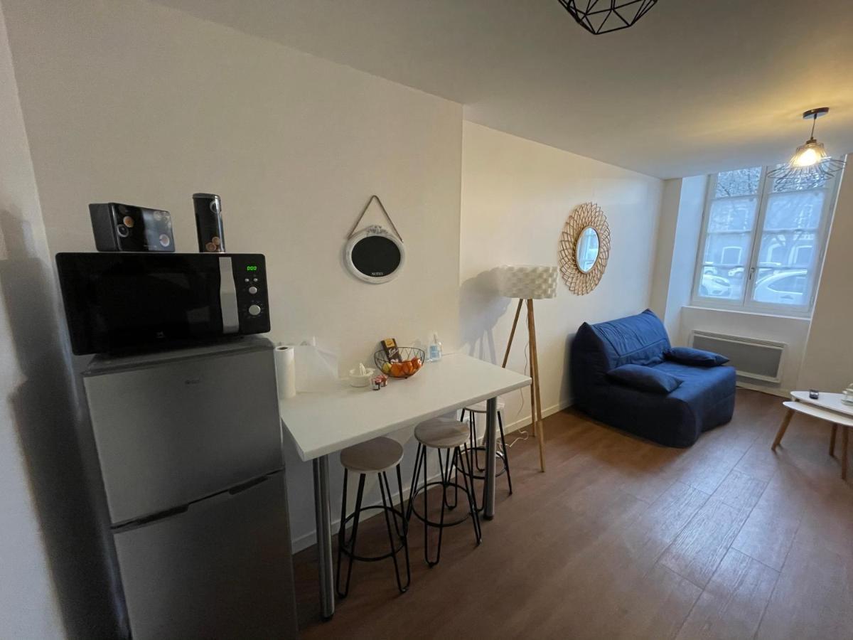 T1 bis 35 m2 lit queen size tout équipé Pau Extérieur photo